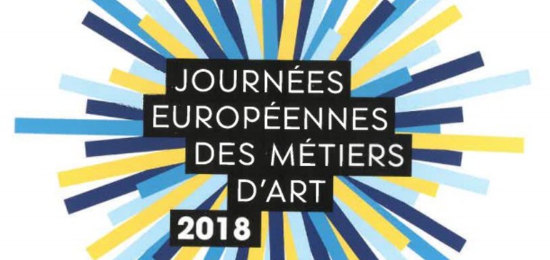 Journées européennes des métiers d'art (JEMA) les 21 et 22 avril 2018