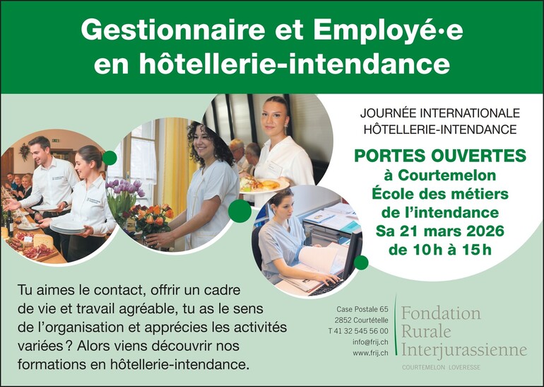 Portes ouvertes - Ecole des métiers d'intendance