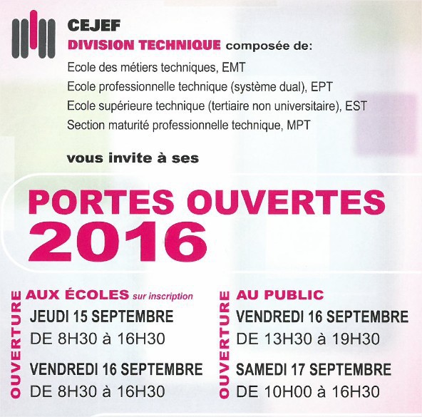 Portes ouvertes