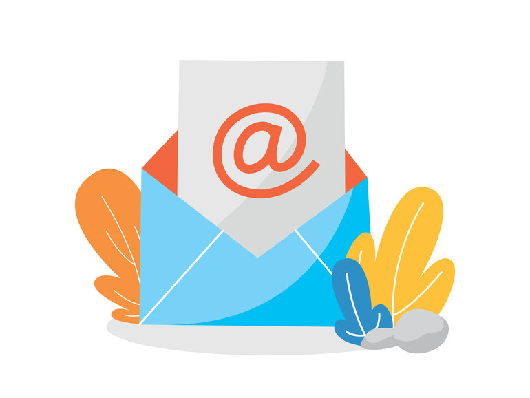 Email or mail concept