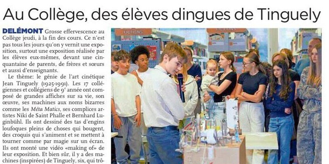 Exposition Jean Tinguely