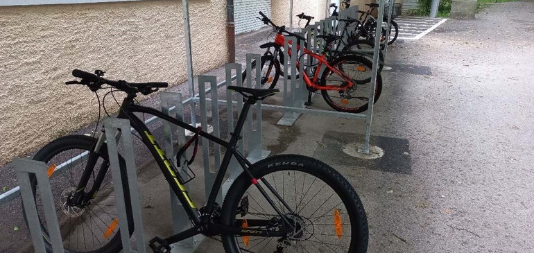 Nouveaux garages à vélos